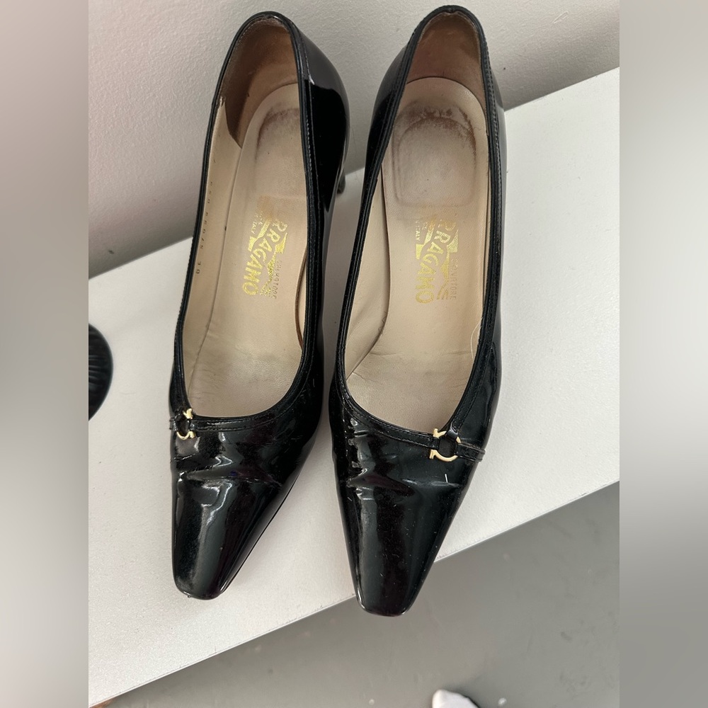 FERRAGAMO - women’s casual thick heel